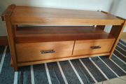Solid oak Tv console