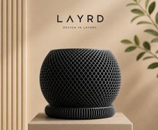 Modern 3D Printed Decorative Plant Pot