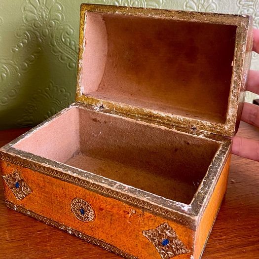 Vintage Florentine box