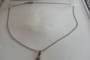 silver necklace