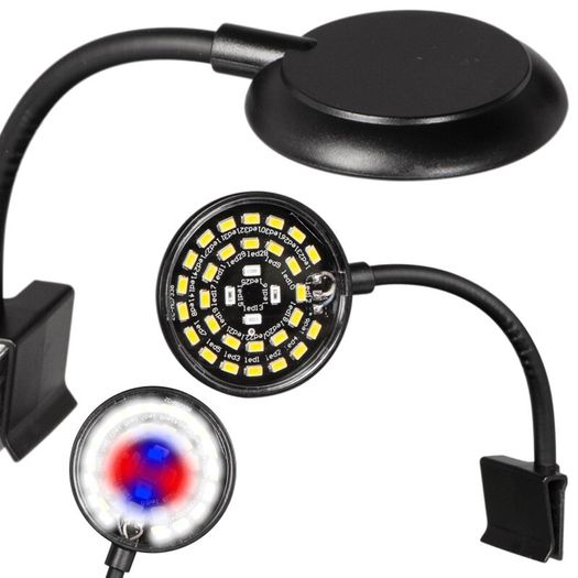Kruger Meier Velluto S-Line Black 7W - LED Aquarium Light for 10-40L