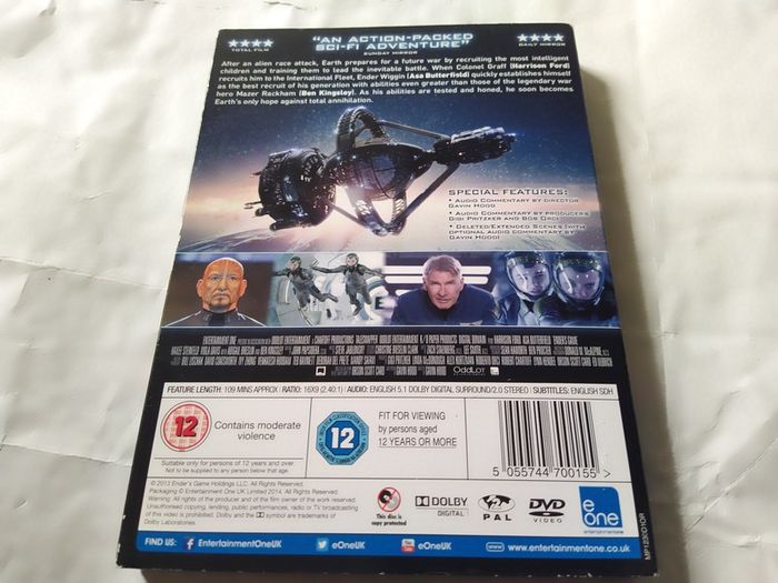 Ender's Game Dvd
