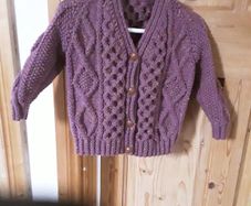 child's cardigan