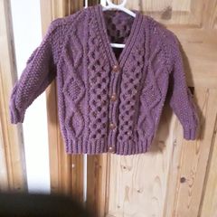 child's cardigan