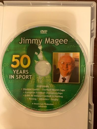 sports dvd. Jimmy Magee