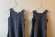 F&amp;F grey pinafore x2 age 7-8