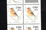 2002 Ireland E2 Definitive Stamp Booklet Pane (not this is only source of 36c Wren) Mint Never Hinged (MNH)