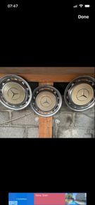 Mercedes Steel Hubcaps