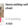 laura ashley sofa plus free chair Image 9