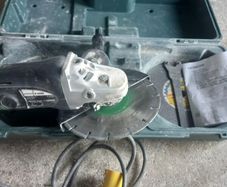 hitachi 9" angle grinder