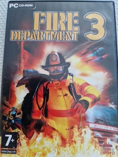 PC Cd Rom Fire Department 3 Games Original