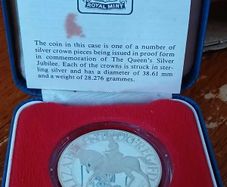 1977 Sterling Silver Proof Crown