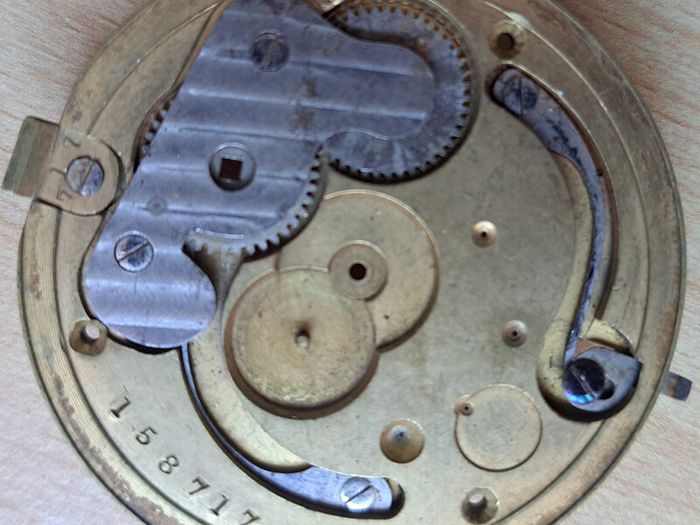 Stewart Dawson & Co., Liverpool . Fusee Lever Pocket Watch Movement . 1880c