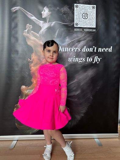Ballroom/latin baby dress 4-6 years