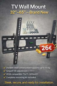 Tv Wall Mount Bracket Flat Fixed 32''-65''