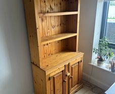 Solid Pine Dresser/ Sideboard/ Bookshelf
