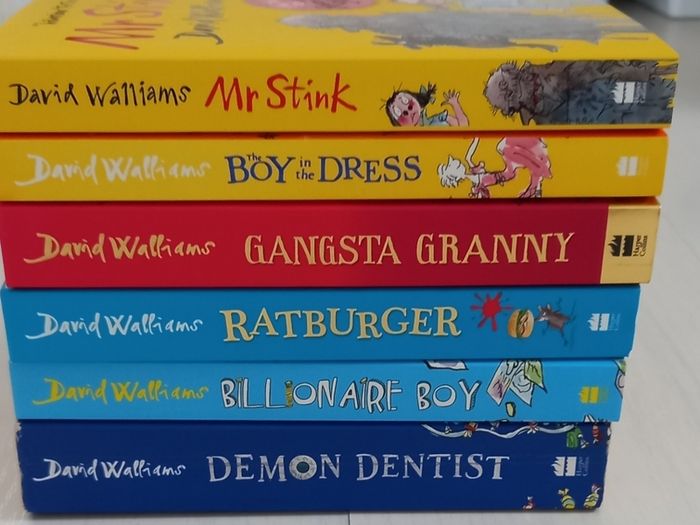 David Walliams books.