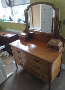vintage dressing  table