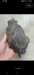 large black chalcedony specimen