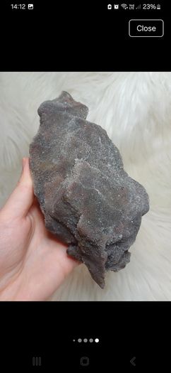 large black chalcedony specimen