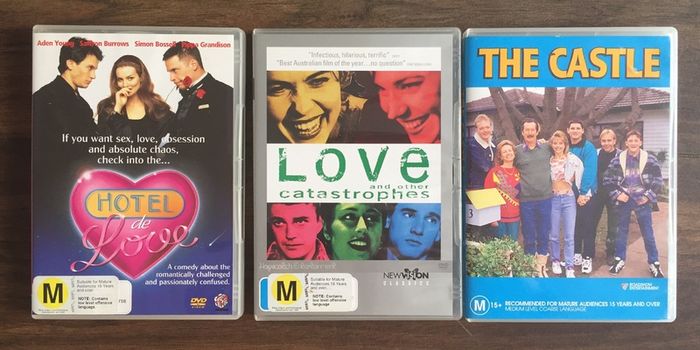 Movies! Region 4 - Hotel de Love / Love and other Catastrophes / The Castle
