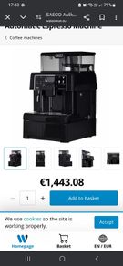 saeco aulika evo coffee machine