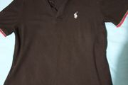 ralph lauren polo black red small medium polo shirt
