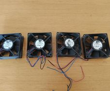 Computer Fans 80mm x 80mm x 25mm