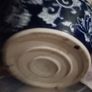 2 Large Chinese Vintage Cobalt Blue and White Jardiinier Bowl Image 5