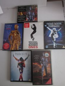 Michael Jackson Bundle CD/DVD/VHS
