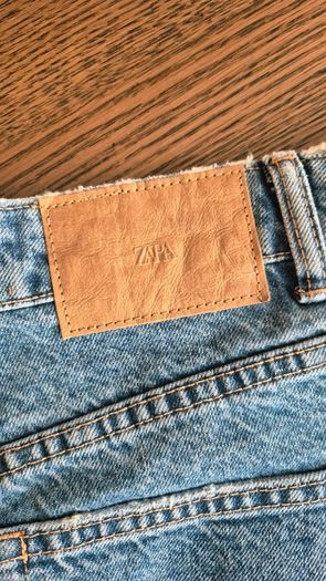 New Zara denim mom shorts (with tags)