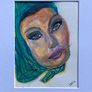 Lip Filler Original Art Irish Art Statement Art About Lips Sophia Lauren Portraiture Image 6