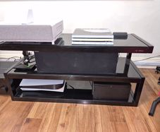 Norstone Esse AV black TV unit/cabinet