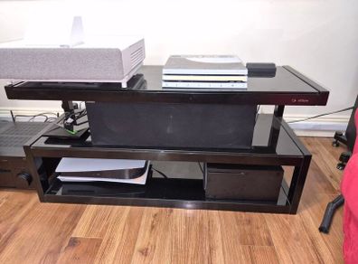 Norstone Esse AV black TV unit/cabinet