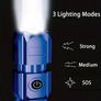 Torch blue/green usb rechargeable 200 lumens in box 2 for 15 Image 2