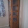 Solid Oak Display Cabinet Image 3