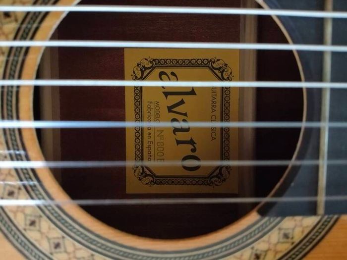 Alvaro N 800E Spanish Classical Guitar with Fishman Pickup