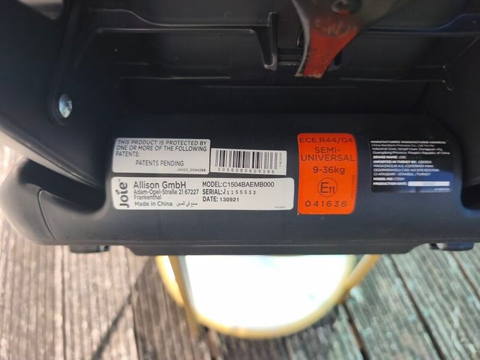 Joie Bold R Group 1/2/3 ISOFIX Child Car Seat  Good Condition
