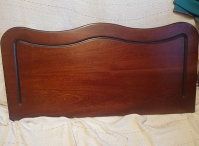 Mahogany Single Bed Headboard
