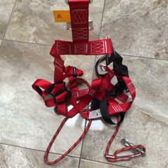 Safety Harness + Lanyard X2