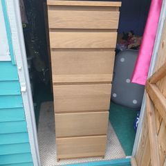 Ikea tall Chest of drawers woth mirror compartment