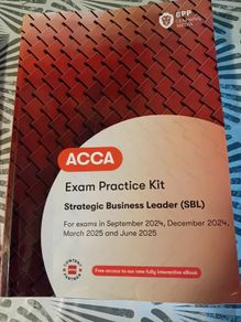 ACCA SBR and SBL exam practice kir