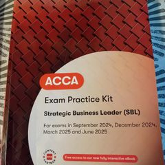 ACCA SBR and SBL exam practice kir