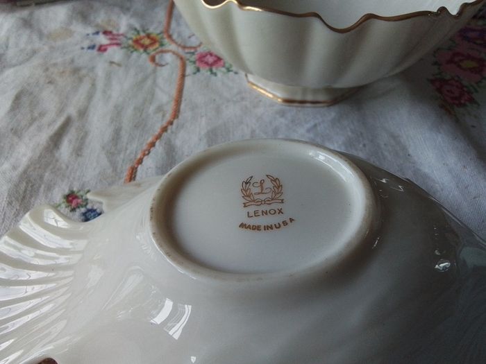 Lenox Dove Shaped Bowl + Another