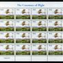 2003 Ireland Centenary of Powered Flight (41c Irish Monoplane, 50c Vickers, 57c Wright Flyer & 57c Lilian Bland) Commemorative Stamp Sheetlet 1A1A1A1A Mint Never Hinged (MNH) Image 2