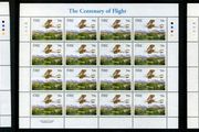 2003 Ireland Centenary of Powered Flight (41c Irish Monoplane, 50c Vickers, 57c Wright Flyer &amp; 57c Lilian Bland) Commemorative Stamp Sheetlet 1A1A1A1A Mint Never Hinged (MNH)