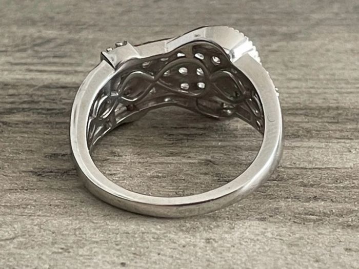 Sterling Silver Buckle Ring