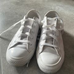 White leather converse