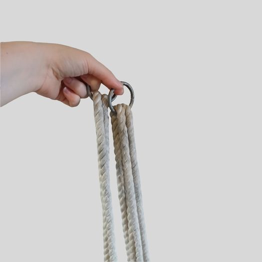 Wooden Adjustable Baby Swing