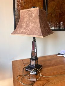 Mirrored Table Lamp